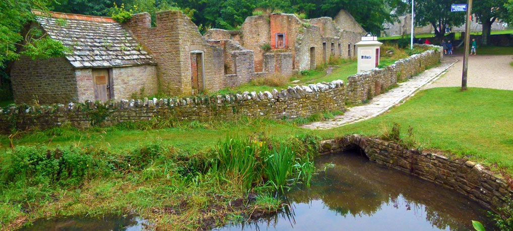 Post Office Row, Tyneham, Dorset