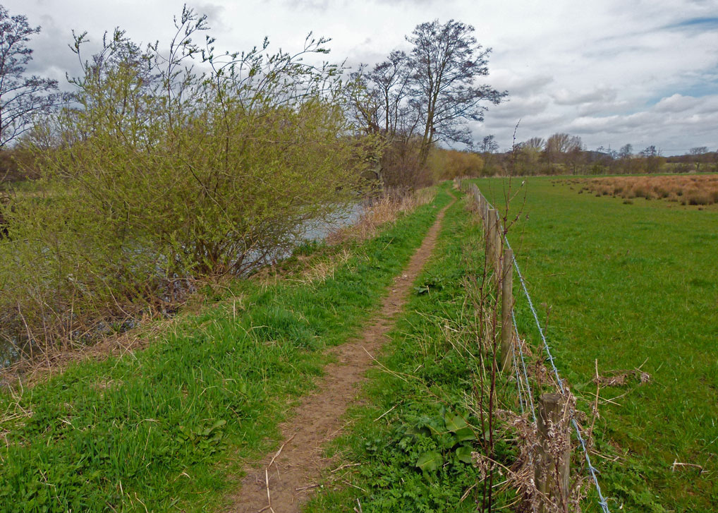 Was this riverbank where the bridge was? Stamford Bridge