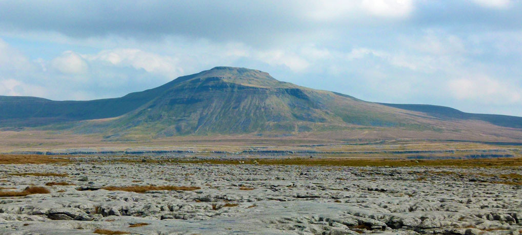 Ingleborough from Twisleton Scar