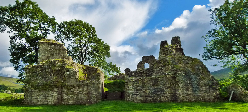 Pendragon Castle, Mallerstang, Cumbria, England