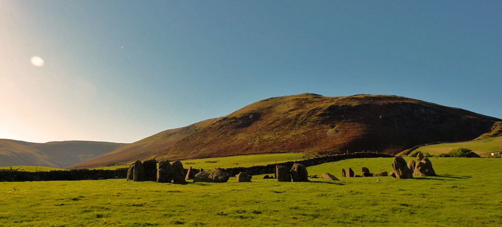 Swinside Stone Circle looking west Swinside Stone Circle, Cumbria, looking west