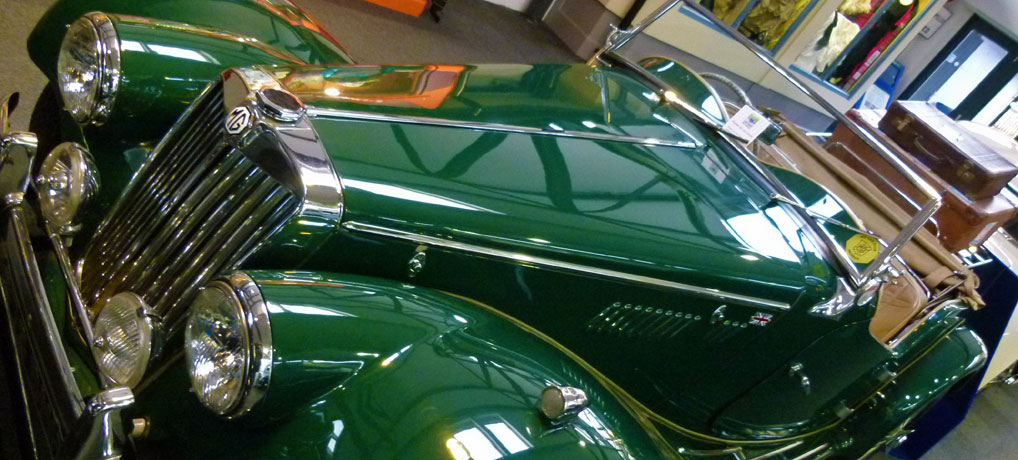 1954 MG sports car, Lakeland Motor Museum