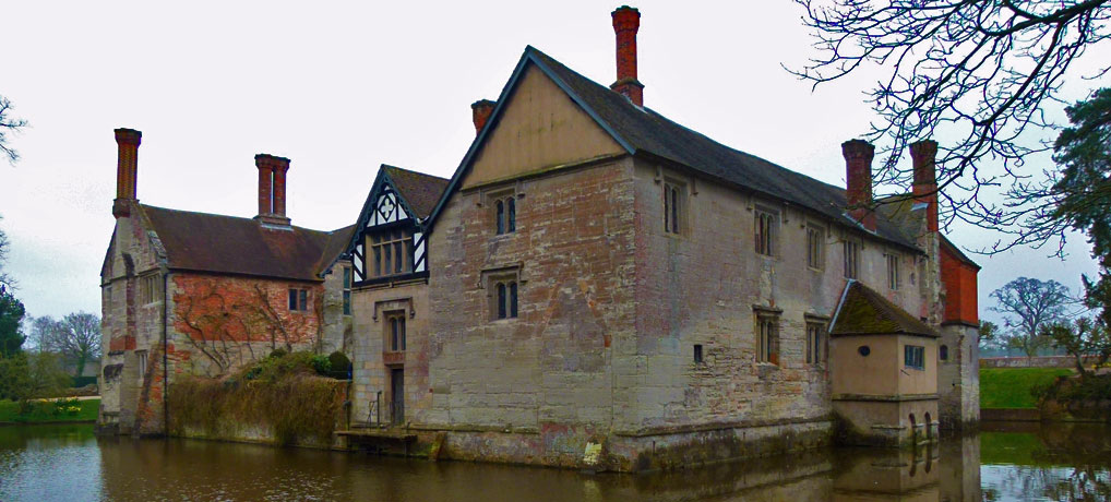 Baddesley Clinton, moated manor house, Warwickshire, National Trust
