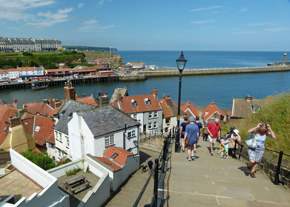 199 steps in Whitby