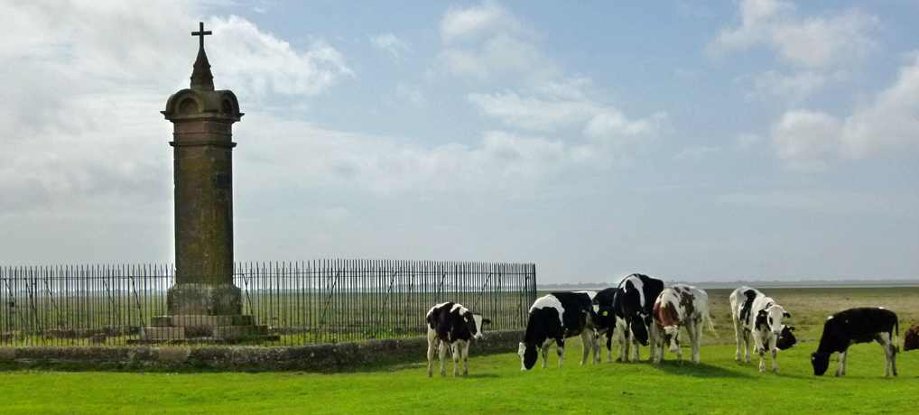 Edward I's memorial, Burgh by Sands, Cumbria