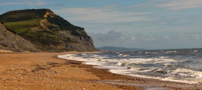 Between Golden Cap and Charmouth