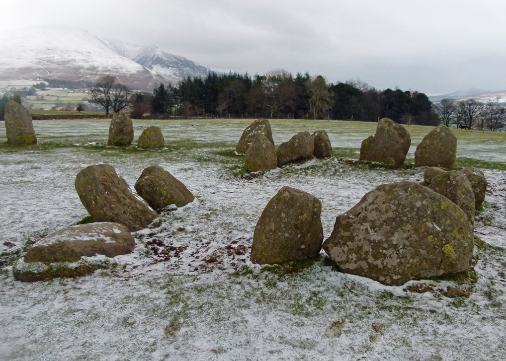 The sanctuary Castlerigg, sanctuary, prehistoric remains, Cumbria