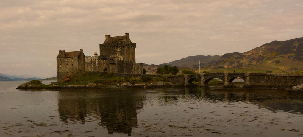 A moody Eilean Donan Castle, Scotland