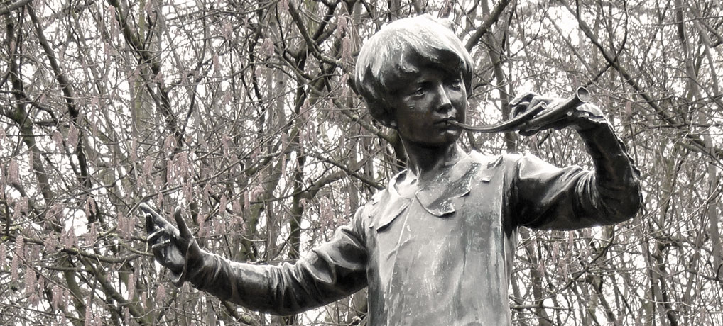 Peter Pan, statue, London, Kensington Gardens