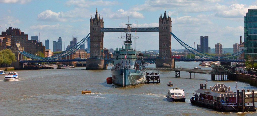 Tower Bridge, HMS Belfast