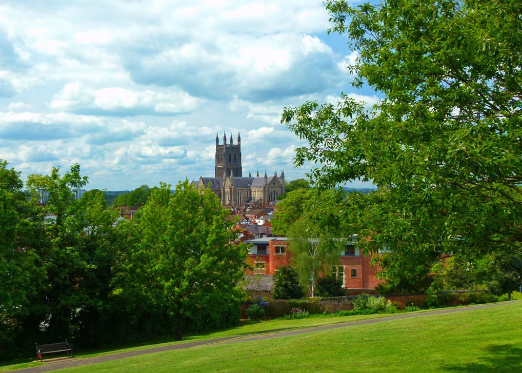 Worcester from Fort Royal Park