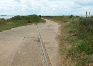 Railway on Spurn Head
