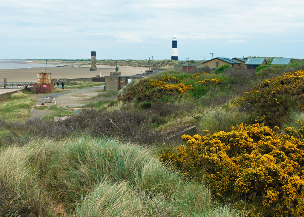 Spurn Point, RNLI station and lighthouses