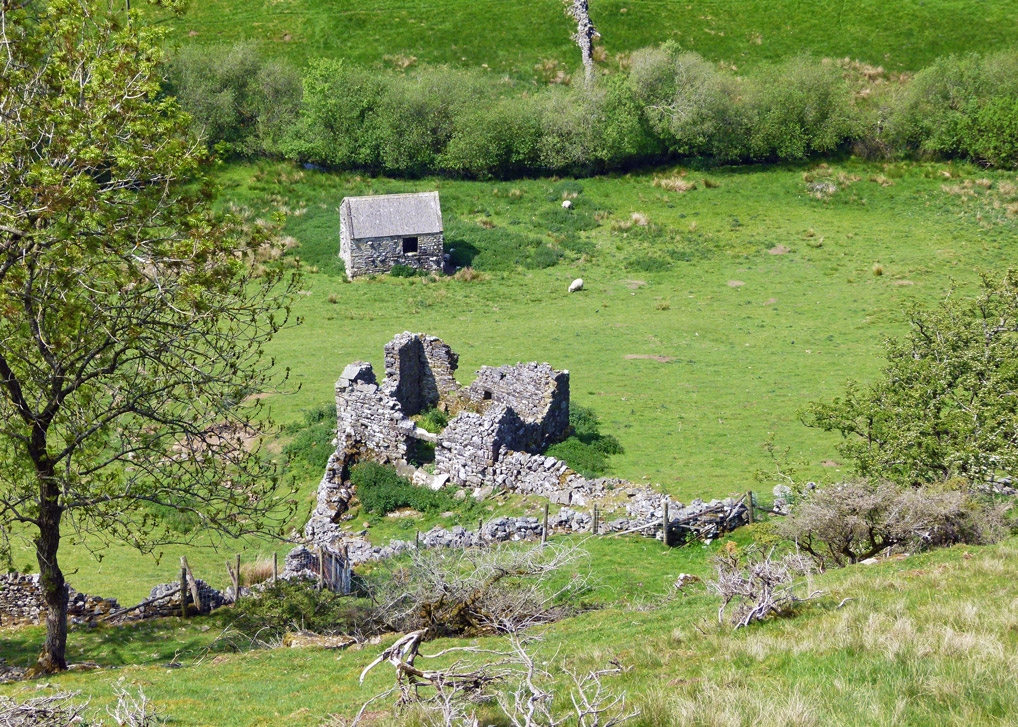 Corpse Road view of Skeb Skeugh valley