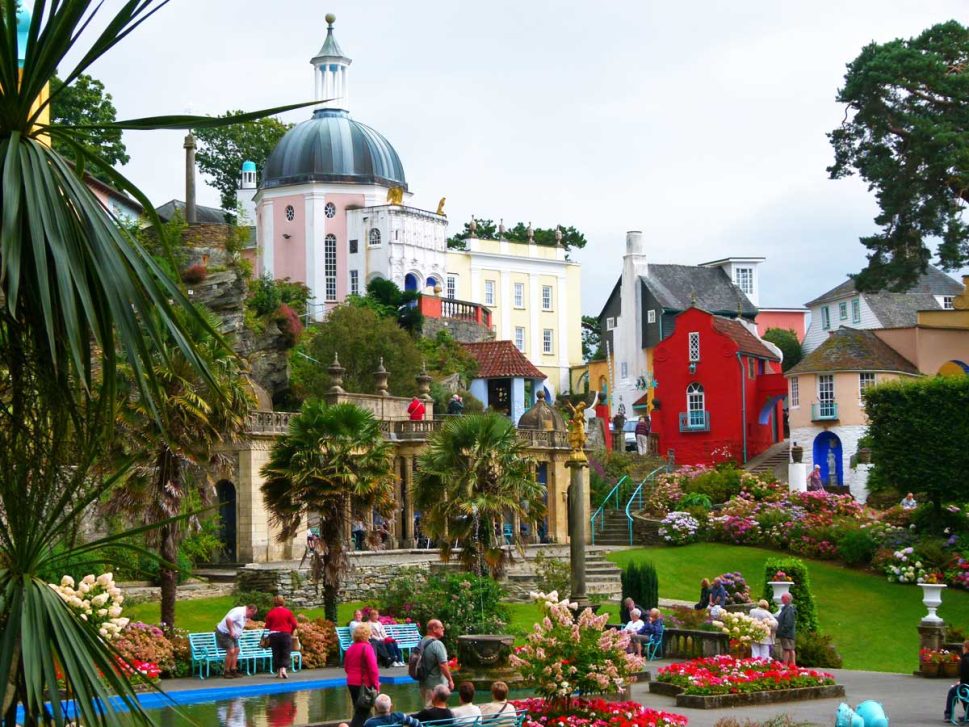 Clough Williams-Ellis designed the fantasy village of Portmeirion