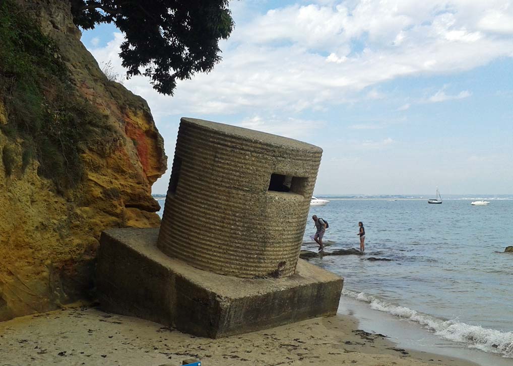WW2 remains at Studland Bay
