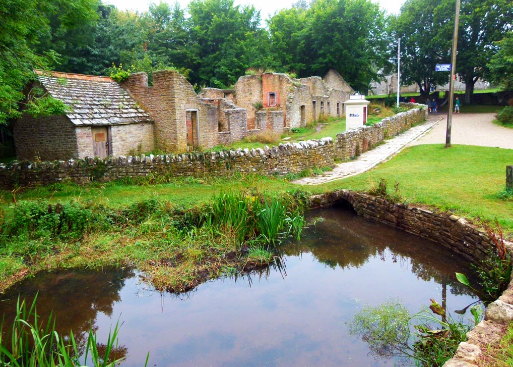 Post Office Row, Tyneham, Dorset