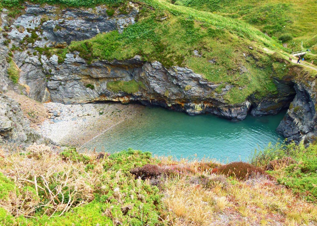 Witches' Cauldron, sea cave in Pembrokeshire